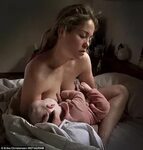 Erika Christensen posts topless throwback snap breastfeeding